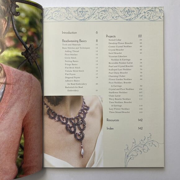 Beaded Allure Beadweaving Patterns for 25 Romantic by Kelly Wiese Paperback Book - Picture 4 of 7